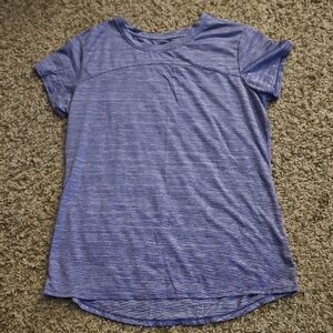 Energy Zone Heathered Purple Activewear Top